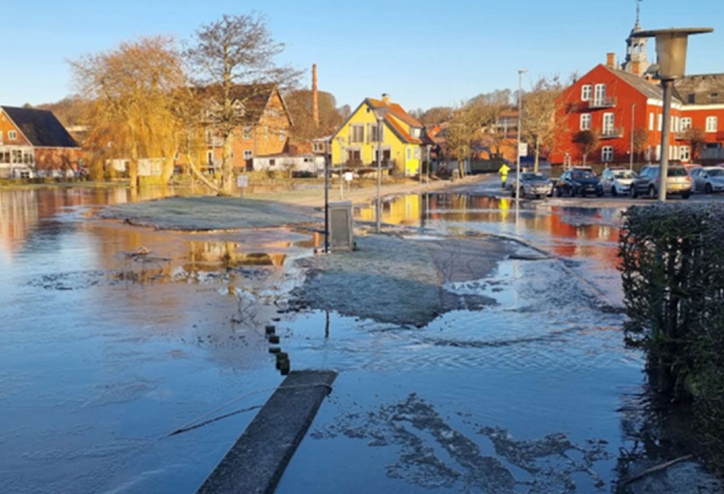 Mariagerfjord Vil H Jvandssikre De Lavtliggende Bydele I Hobro