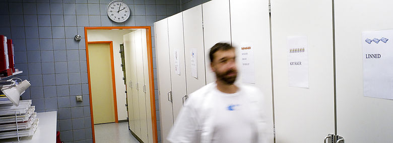 Alle stillinger på medicinsk afdeling på sygehuset i Hjørring er besat efter en målrettet indsats for arbejdsmiljøet på det nordjyske hospital.<br />Foto: Toke Hage, Ritzau Scanpix