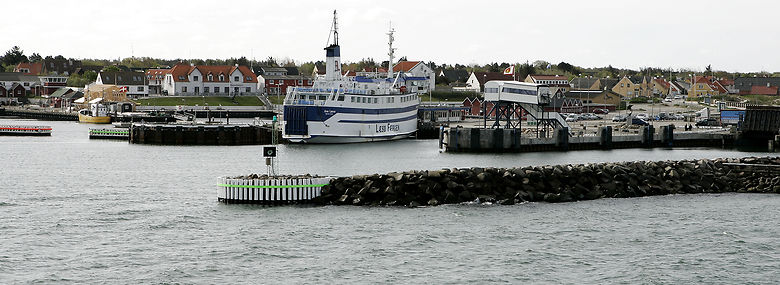 Færgeprisen til blandt andet Læsø kan sættes ned med det nye tilskud, som Folketinget har bevilget. <br />Foto: Henning Bagger, Ritzau Scanpix