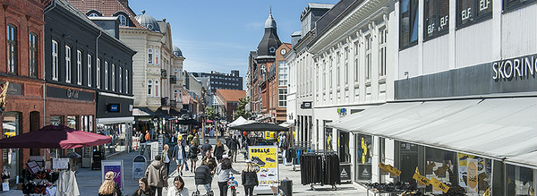 Esbjerg står overfor en række byudviklingsprojekter, og det er en af grundene til, at man nu opretter en funktion som stadsarkitekt.<br />Foto: Esbjerg Byhistorisk Arkiv