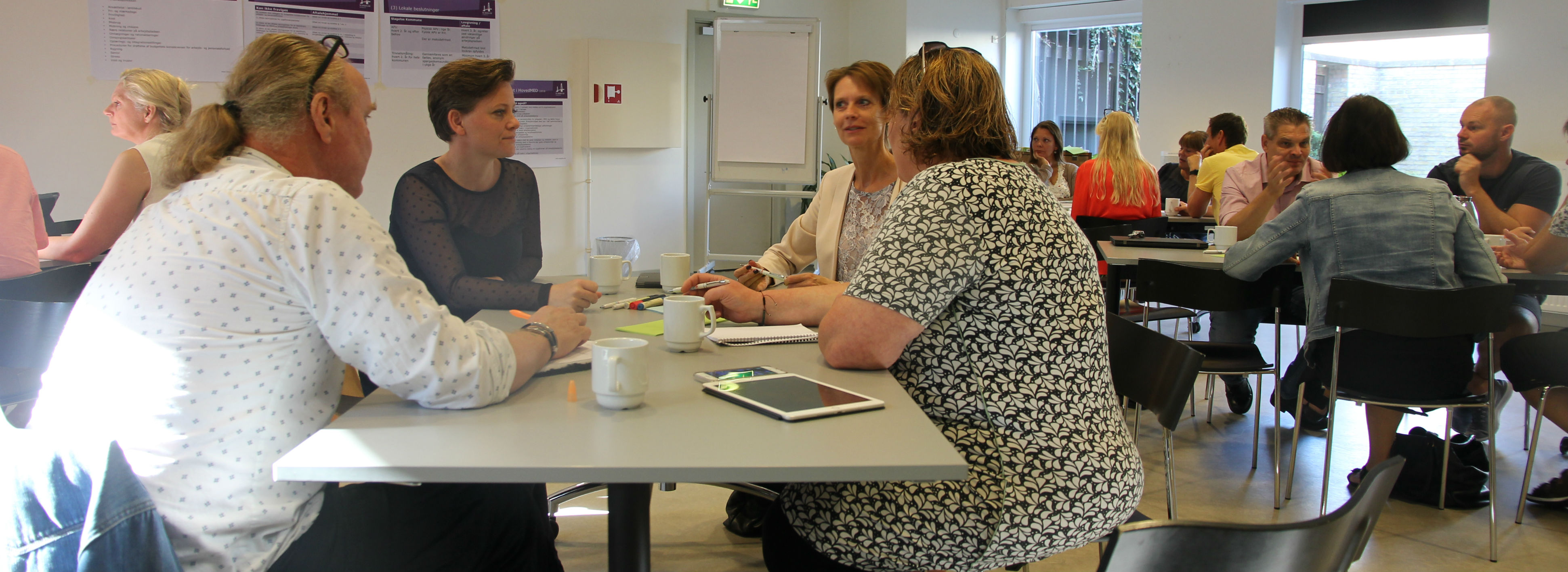 Strategimøde i Slagelses HovedMED mandag morgen.<br />Foto: Niels Lassen, Slagelse Kommune