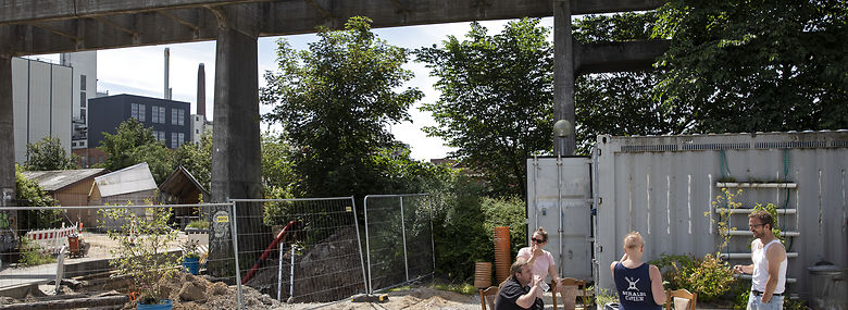Sydhavnen i Aarhus har både tung industri og arealer med mulighed for at opførelse af boliger, hvis planloven ændres.<br />Foto: Mikkel Berg Pedersen/Freelance/Ritzau Scanpix