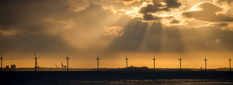 Københavns skyline.<br />Foto: Alf Aagaard, Ritzau Scanpix