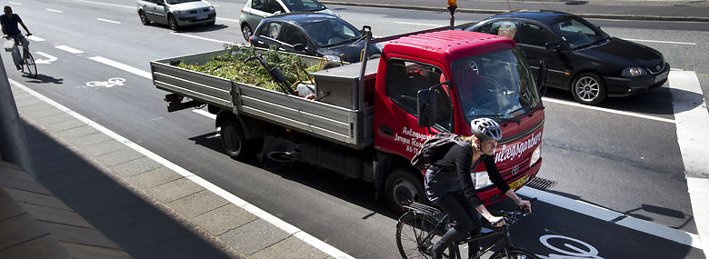 Trafikken på ringgaden i Aarhus ventes at sande til i morgentimerne i løbet af de kommende år, hvor færdslen øges med 25 pct.<br />Foto: Jan Dagø, Ritzau Scanpix