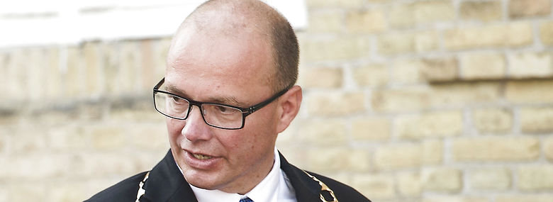 Kolding-borgmester Jørn Pedersen (V): Budgetaftalen er, hvad der skal til for at genoprette balancen i kommunens økonomi.<br />Foto: Claus Fisker, Ritzau Scanpix