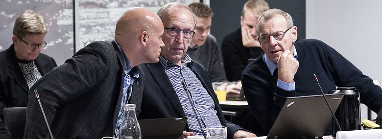 Byrådsmøde i Varde i november 2017.<br />Foto: John Randeris, Ritzau Scanpix