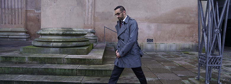 Forsvarer Nima Nabipour<br />Foto: Niels Christian Vilmann, Ritzau Scanpix