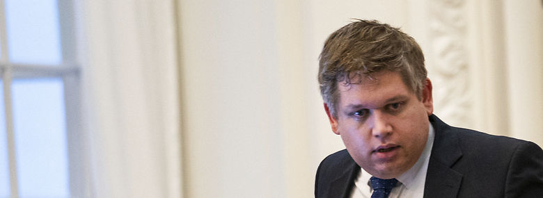 Rasmus Paludans parti Stram Kurs er af Indenrigsministeriet indberettet til Valgnævnet for fusk med indsamling af vælgererklæringer til EP24.<br />Foto: Martin Sylvest, Ritzau Scanpix