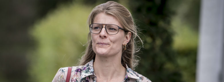 Uddannelses- og forskningsminister Ane Halsboe-Jørgensen (S) mener, at det virker forkert, at vi kan bedømme børn og unge med minuskarakterer. <br />Foto: Mads Claus Rasmussen, Ritzau Scanpix