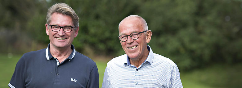 Poul-Erik Svendsen (S) fik på rød fløj ved KV17 selskab af tidligere minister Villy Søvndal (SF). Søvndal fik 69.841 personlige stemmer og Svendsen 18.221. <br />Foto: Kim Rune, Ritzau Scanpix.