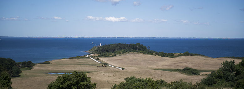 Røsnæs i Kalundborg Kommune er muligt punkt for en Kattegatbros sjællandske forbindelse. <br />Foto: Anthon Unger, Ritzau Scanpix