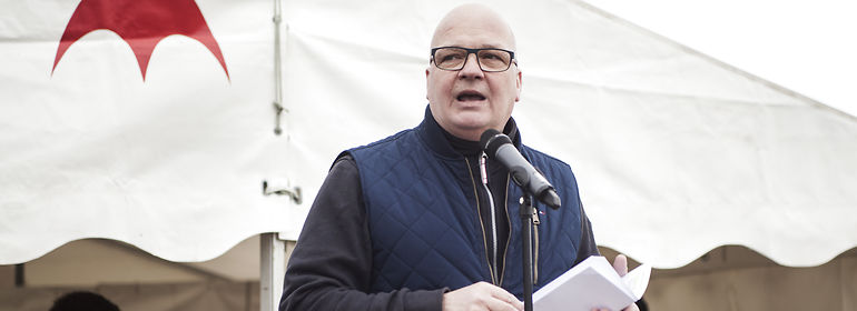 Solrøds Niels Hörup (V) er en af de borgmestre, der forudser skattelettelser som følge af udligningsreformen.<br />Foto: Morten Germund, Ritzau Scanpix