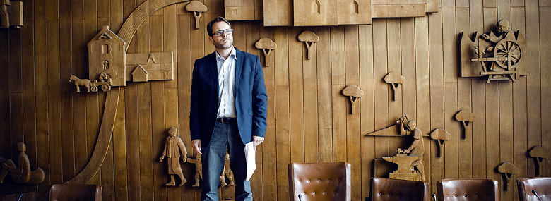 Viceborgmester i Lyngby-Taarbæk Simon Pihl Sørensen (S).<br />Foto: Nikolai Linares, Ritzau Scanpix.