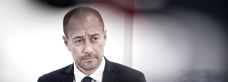 Der er pressemøde i Sundhedsministeriet med deltagelse af Magnus Heunicke (S) og repræsentanter fra blandt andet Sundhedsstyrelsen.<br />Foto: Liselotte Sabroe, Ritzau Scanpix