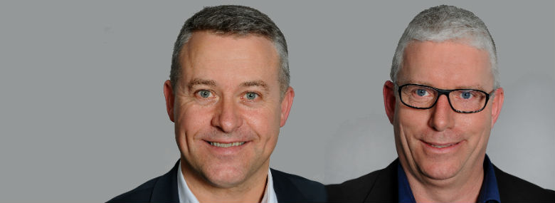 Fra venstre Henrik Vej Kastrupsen og Tom Arnt Thorup.<br />Foto: Varde Kommune