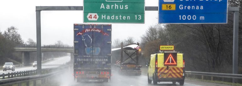 E45 udvides med regeringens nye trafikplan.<br />Foto: Finn Byrum, Ritzau Scanpix
