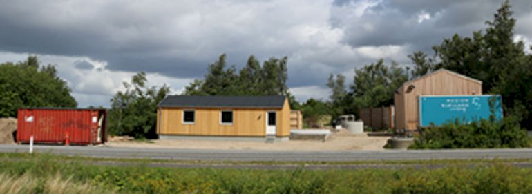 Regionens testgrund i Hvalsø.<br />Foto: Region Sjælland