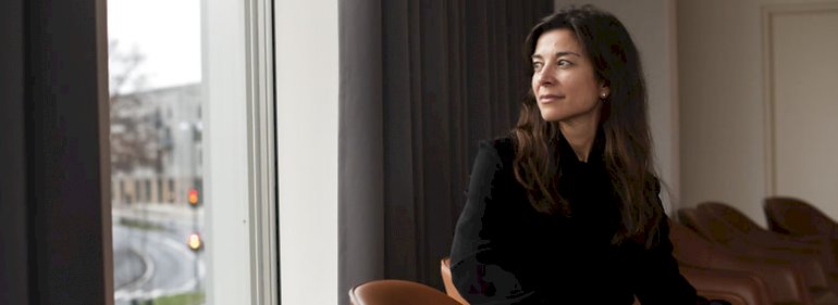 Microsofts administrerende direktør i Danmark, Nana Bule, glæder sig til samarbejdet med Københavns Kommune, som vil sende akademikere på it-praktikforløb.<br />Foto: Gregers Tycho, Ritzau Scanpix