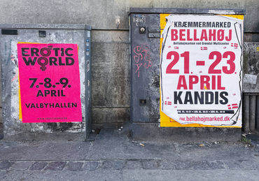 Vejle kæmper ligesom Aarhus med ulovlige sexmesse-plakater