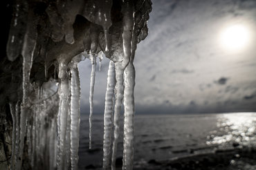 Voldsom isdannelse lukker attraktion i Aarhus
